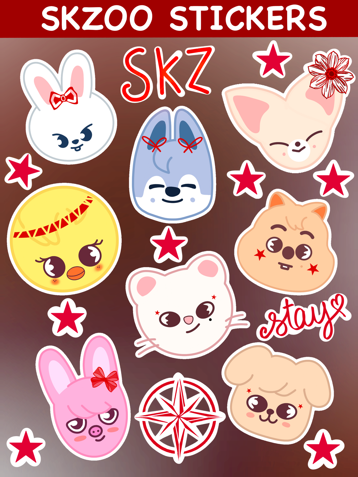 SKZ STICKERS