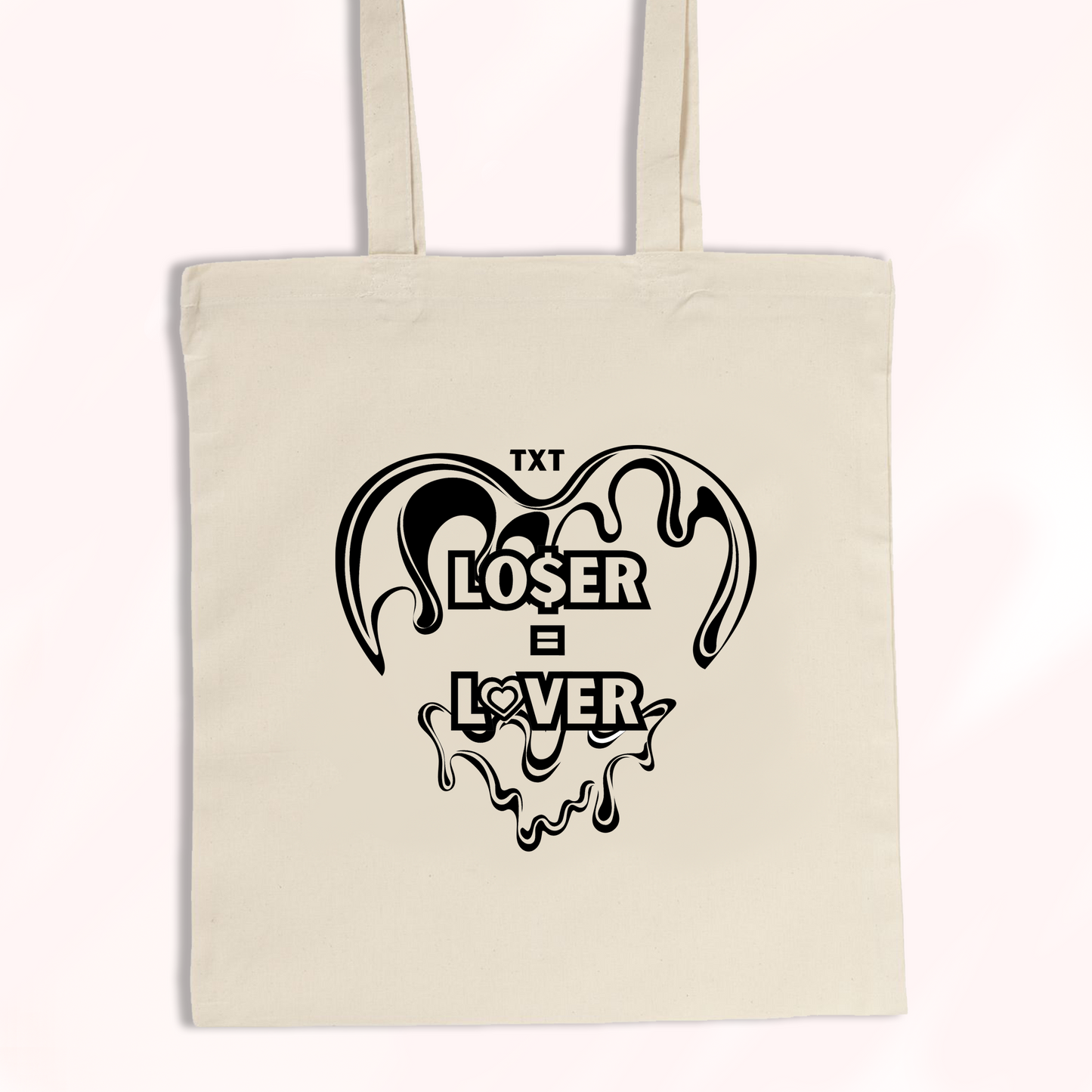 TXT LOSER = LOVER TOTE BAG