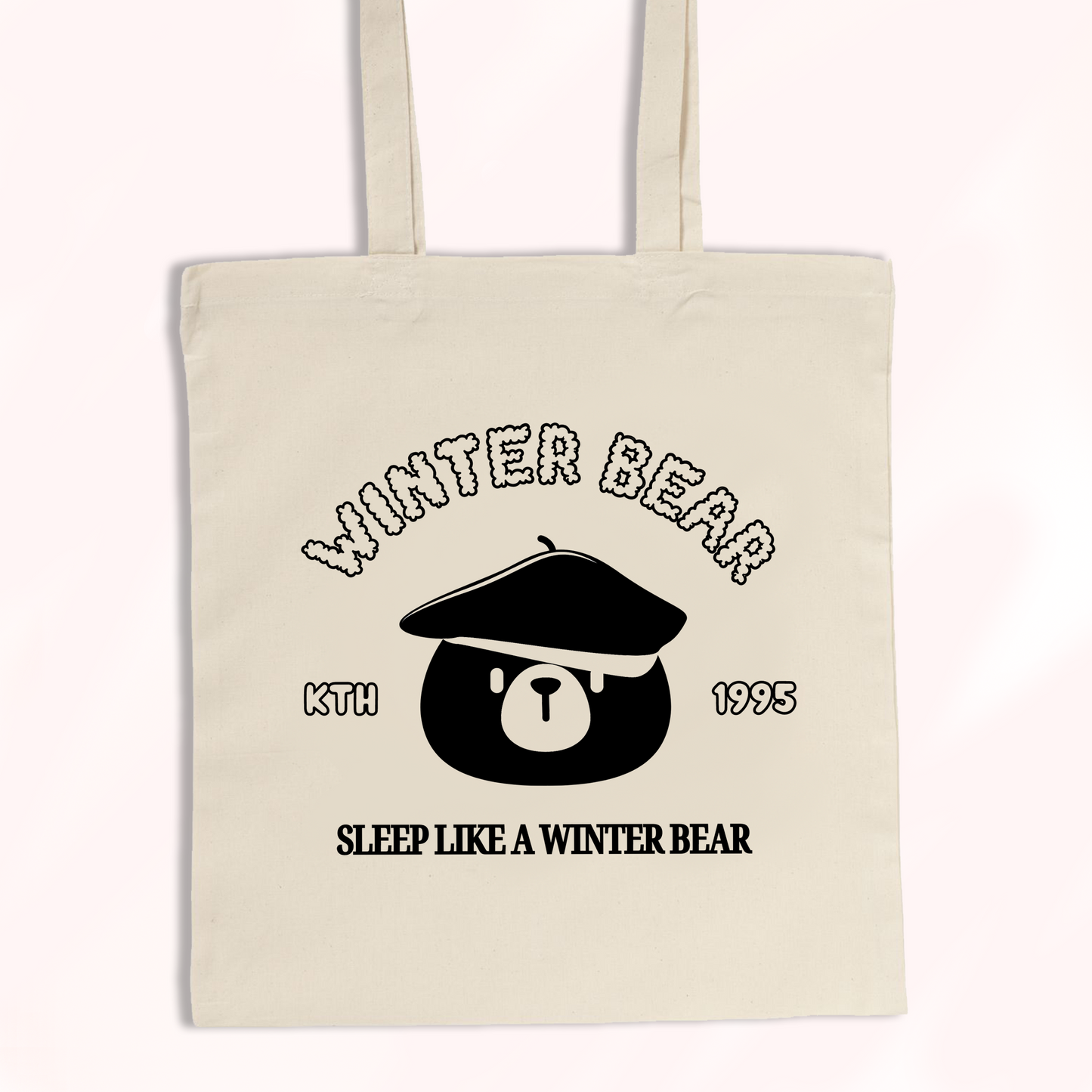WINTER BEAR TOTE BAG