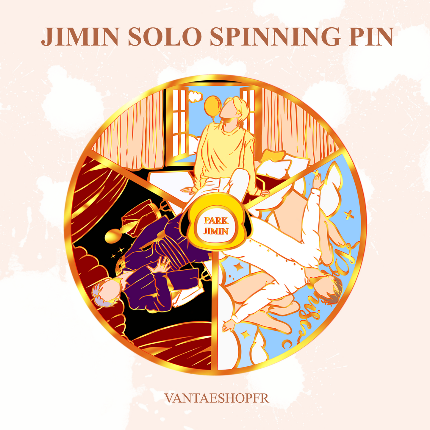 JIMIN SPINNING PIN