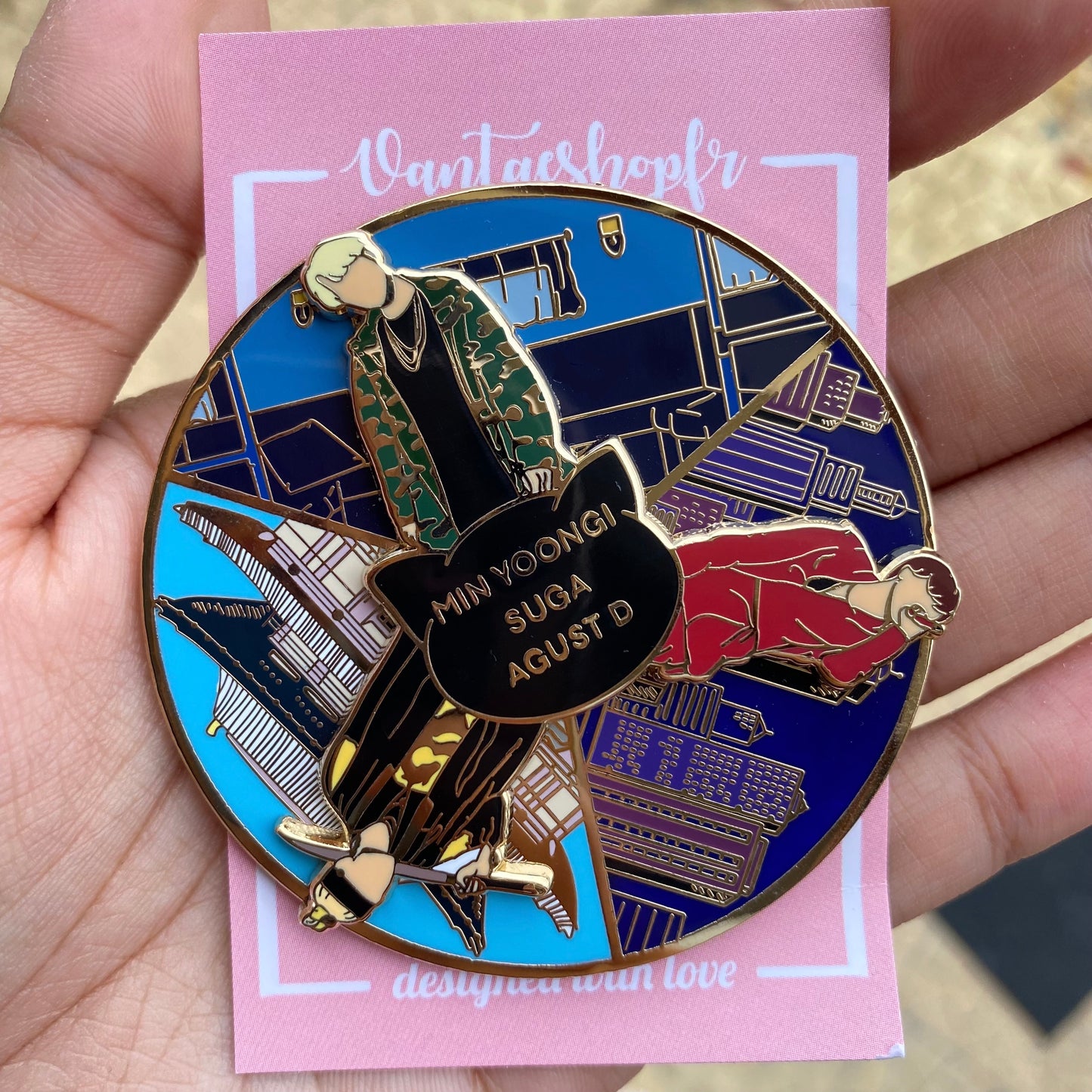 SUGA SPINNING PIN