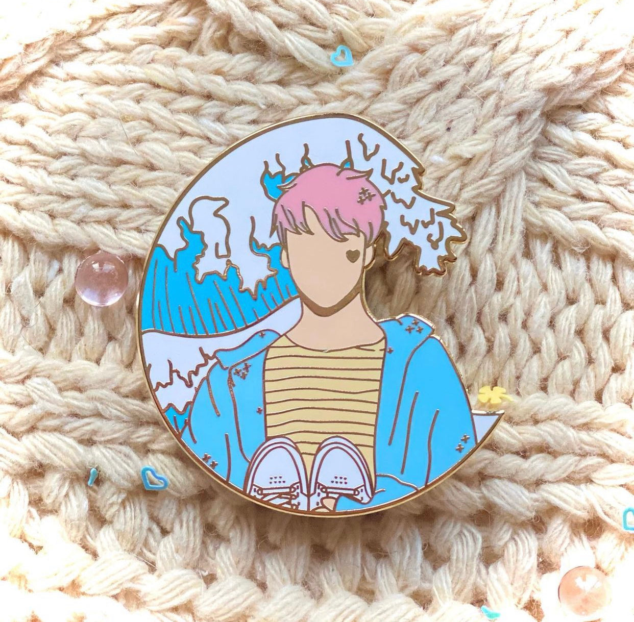JIMIN YOU NEVER WALK ALONE PIN