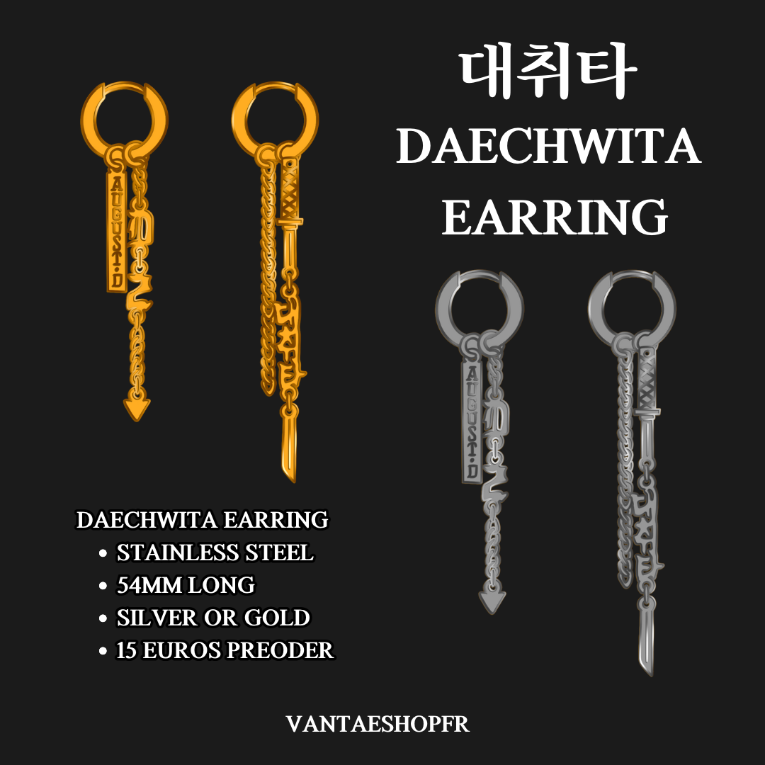 AGUST D EARRING