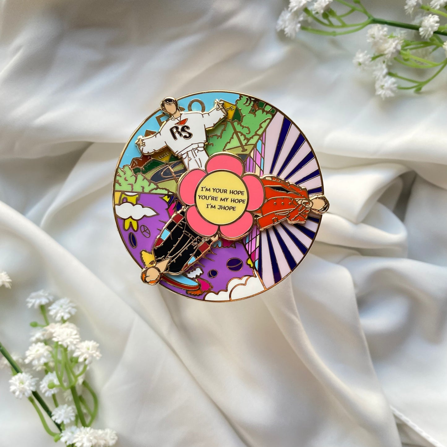 JHOPE SOLO SPINNING PIN