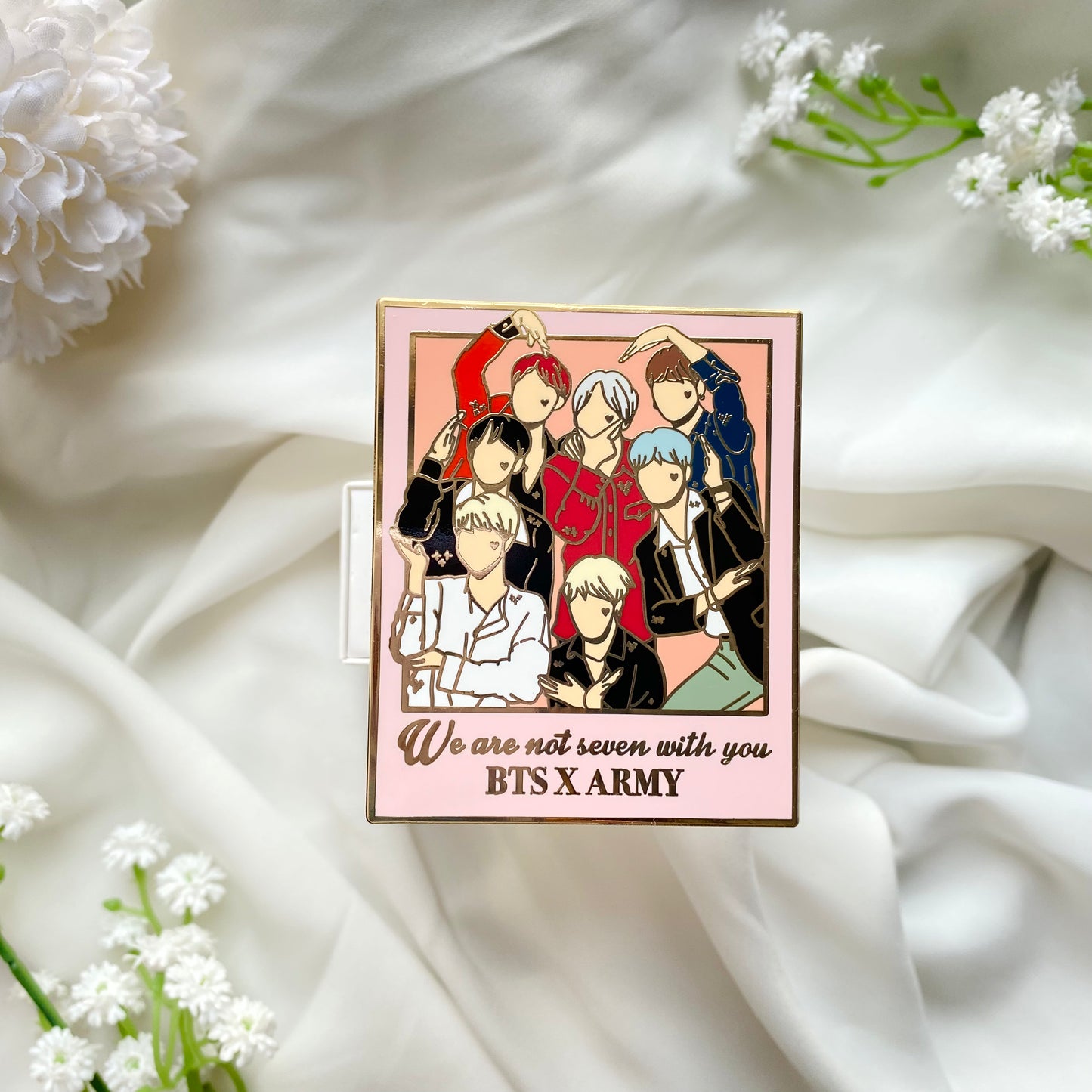 BTS LOVE POLAROID PIN