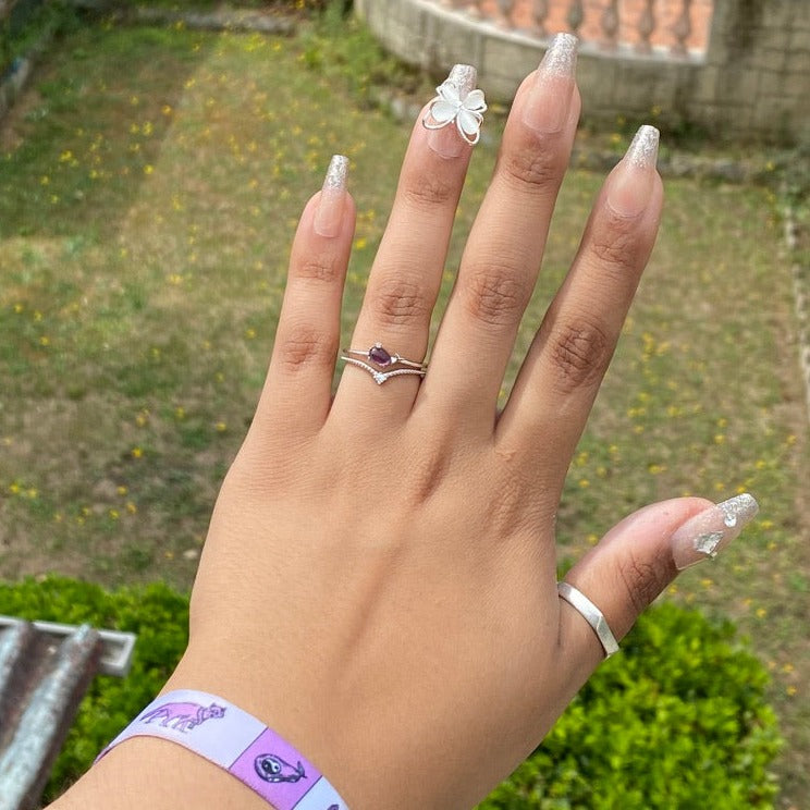 BAGUE LOGO PROMESSE BTS 
