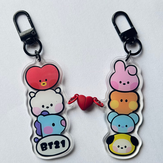 BT21 MAGNETIC KEYCHAIN