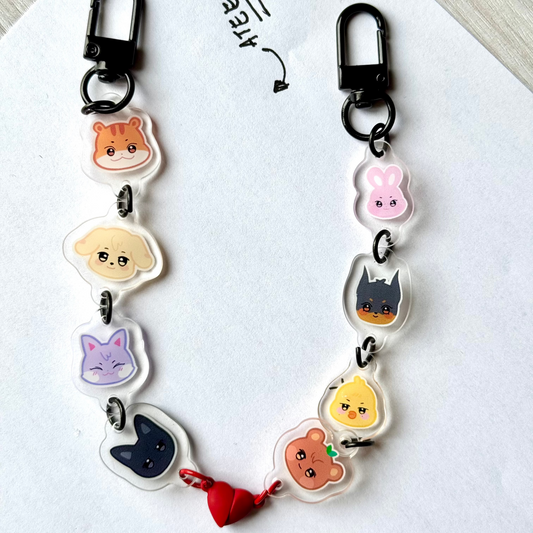 ATEEZ MAGNETIC KEYCHAIN