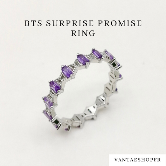 BAGUE LOGO PROMESSE BTS 