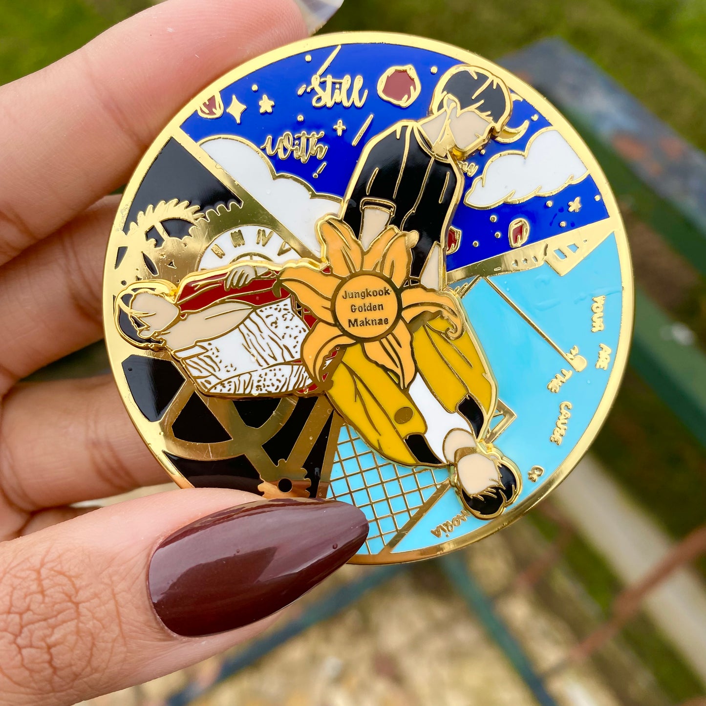 JUNGKOOK SPINNING PIN